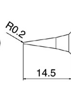 ปลายหัวแร้ง HAKKO รุ่น T18-I Shape-Iใช้กับ HAKKO FX-600