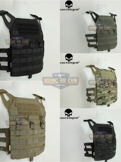 เสื้อเวส รุ่น jpc เนื้อผ้า 1000D ยี่ห้อ Emerson