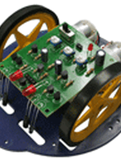 FUTUREKIT FK-1108 หุ่นยนต์ GEAR TACON วิ่งตามแสง (ชุดคิทยังไม่ประกอบ)