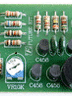 FUTUREKIT FK-915 เตือนไฟแบตเตอรี่ตก 12V พร้อมบัซ(ชุดคิทยังไม่ประกอบ)