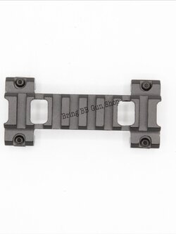 รางเสริม ปืนMP5 แบบสั้น ความยาว : 3.5”