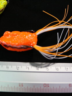 กบยาง เหยื่อปลอม ตีเหยื่อปลอม