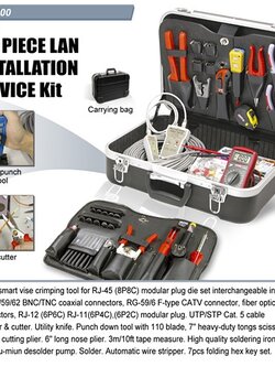Goldtool TTK-2000 ชุดเครื่องมือสำหรับงานติดตั้งระบบ LAN
