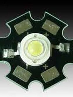 LED Hi-Power 1WATT สีน้ำเงิน เกรด AAA สว่างมาก