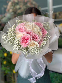 ช่อดอกไม้ ช่อดอกกุหลาบ