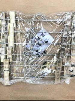 ไม้แขวนหนีบเหล็ก