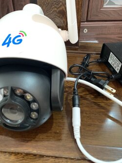 กล้องวงจรปิด 4G ใช้ซิม มือถือ นอกอาคาร หมุนได้