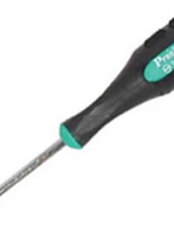 ไขควงแบนด้ามยาง 3X75MM. PROS KIT 9SD-201A(CN)