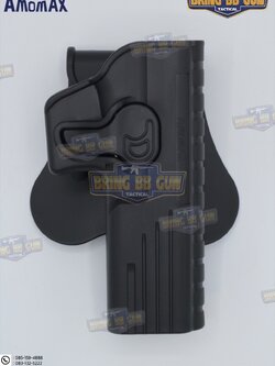 ซองปืนพกนอกปลดนิ้วชี้ ยี่ห้อ Amomax รุ่น Glock 34