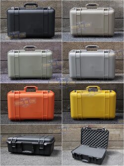 กล่องปืน B4 ขนาดภายนอก : 49*32*18 cm. ขนาดภายใน : 46.2*26.5*10.5 cm.