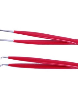 908-T301 2Pcs Tweezer Set