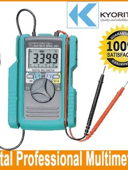 2 IN 1 Multimeter + Clamp meter ACA/DCA 100A Kyoritsu 2001