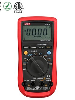 UNI-T UT61C Modern Digital Multimeter ดิจิตอลมัลติมิเตอร์