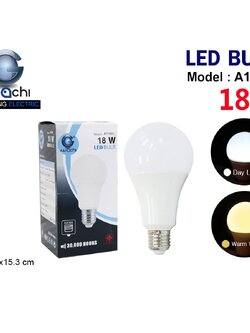 หลอดปิงปอง IWC-BLUB-A11801-18W แสงขาวและวอร์มไวท์