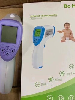 คัดกรองCOVID -19 เครื่องวัดไข้ DIGITAL อินฟาเรด วัดอุณหภูมิ ดิจิตอล แบบยิง