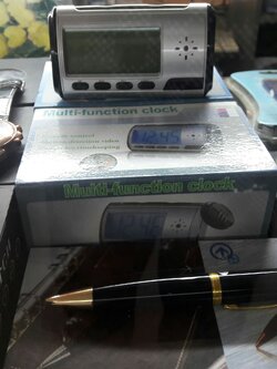 กล้องนาฬิกาปลุก แถมเมม 32GB Spy Clock Alarm