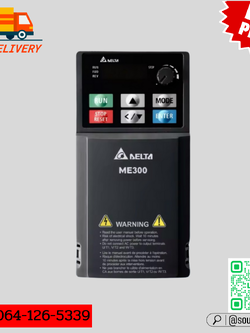 Delta Inverter ME300 VFD2A8ME21ANNAA 0.5HP 0.4kW Input 220V 1-Phase Output 220V 3-Phase
