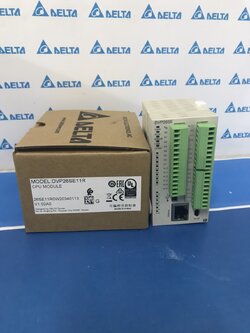 Delta PLC DVP26SE11R 14I/12O, Ethernet 24V (Relay)