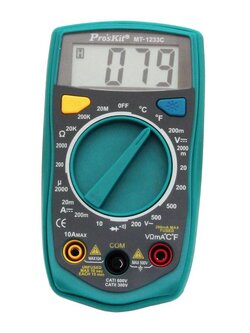 ดิจิตอลมัลติมิเตอร์ - PROS KIT MT-1233C
