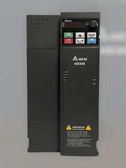 Delta Inverter MS300 VFD25AMS43ANSAA 15HP 11kW Input 380V 3-Phase Output 380V 3-Phase