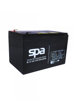 SPA แบตเตอรี่สำรองไฟ SL12-15E spa12V 15Ah onebanmor
