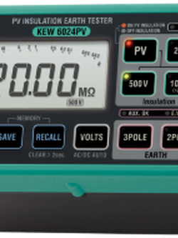 KYORITSU KEW 6024PV PV Insulation Earth Tester onebanmor