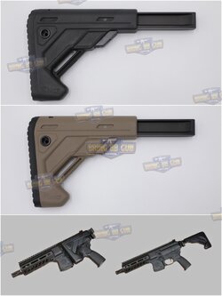 พานท้ายปืนแบบพับได้ รุ่น Telescoping / Folding Stock