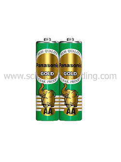 ถ่าน PANASONIC AA สีเขียว (2ก้อน/แพ็ค)