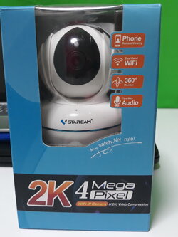 C22Q Vstarcam วงจรปิด wifi Full HD ดูออนไลน์ พร้อมอินเตอร์คอมในตัว