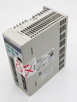 Delta AC Servo Drive ASD-A2023-AB 2kW 220V 3-Phase , encoder resolution 2500ppr