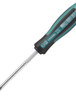 VESSEL ไขควง Megadora รุ่นแกนบาง No.910 (Slotted 4 x 75)