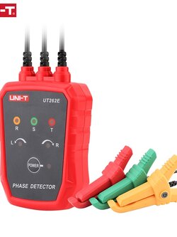เครื่องตรวจจับเฟส UNI-T UT262E ไม่สัมผัส LED Buzzer