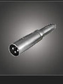 NTS YM-076 ปลั๊ก XLR ตัวผู้ 3 ขา - แจ๊คโฟนโมโน 1/4" ตัวเมีย