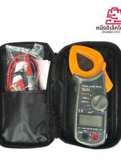 clamp meter digital 2017 วัดกระแส ได้ 600Amp ac onebanmor