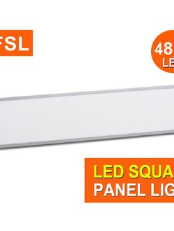 โคมทีบาร์ FSL-T-BAR-PANEL-30X120-48W มีแสงขาวและวอร์มไวท์