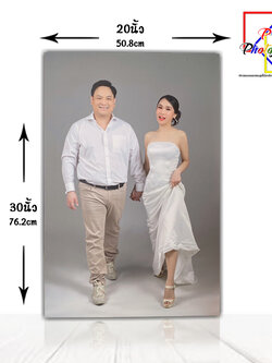 กรอบรูปลอยบอร์ดไดคัด 20x30นิ้ว