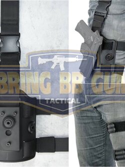 เพลทรัดต้นขา (Drop Leg Platform)