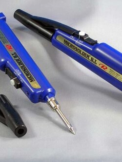 หัวแร้งใช้ถ่าน Nakajima Kotelyzer 110A AA Battery powered Soldering Iron เหมาะสำหรับงานนอกสถานที่