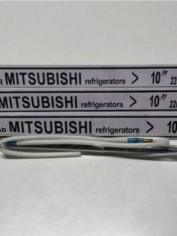 0000491 ฮีตเตอร์ หลอดแก้ว แท่งแก้ว ขนาด 10นิ้ว 220V/115W