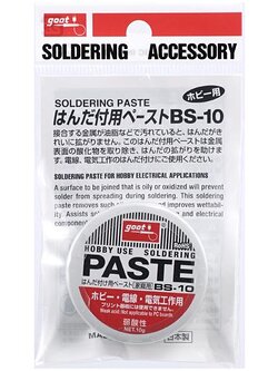 น้ำยาประสาน Goot BS-10 SOLDERING PASTES 10g Flux Made in JAPAN