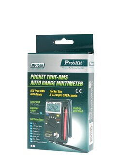 มัลติมิเตอร์แบบ True RMS แบบพหพา MT-1506 PROSKIT