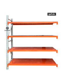 ชุดตัวต่อ W200xD60xH200cm. สีทูโทน ขาว-ส้ม