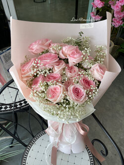 ช่อดอกไม้ ช่อดอกกุหลาบ