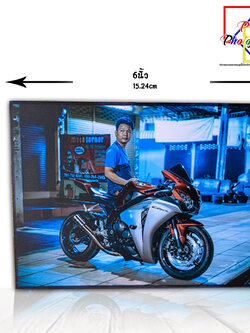 กรอบรูปลอยเคลือบฟิล์มลามิเนต ขนาด4x6นิ้ว 4R