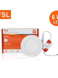 โคมฝังกลม FSL-PN-3.5-6W (CIRCLE) แสงขาวและวอร์มไวท์