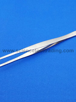 ปากคีบสแตนเลส ปลายมน 12.5 ซม.