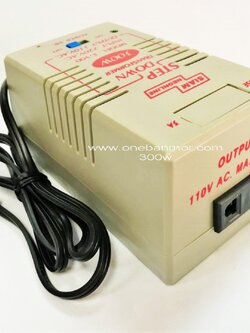 หม้อแปลงไฟ STEP DOWN (AUTO) TRANFORMER Siamneonline F-300