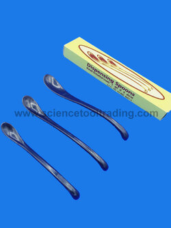 ชุดช้อนตักสารพลาสติก สีดำ 3 ขนาด (ช้อนเขา)