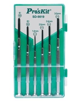 ชุดไขควงเล็ก 6 ชิ้น SD-9819 PROS KIT (CN)