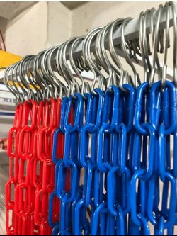 โซ่พลาสติก คละสีราคาถูกๆๆๆ😍